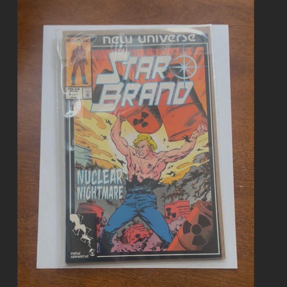 Star Brand (1986) #8 Comic Book